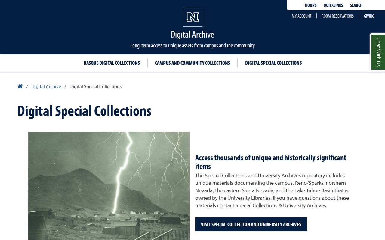 Sun Valley people directories in UNR Digital Special Collections