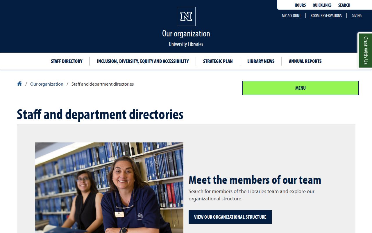 Sun Valley people directories UNR Libraries staff listings